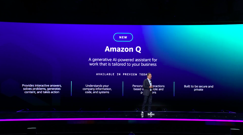 Amazon Q - AWS's Chat AI for Enterprises at re:Inventt 2023