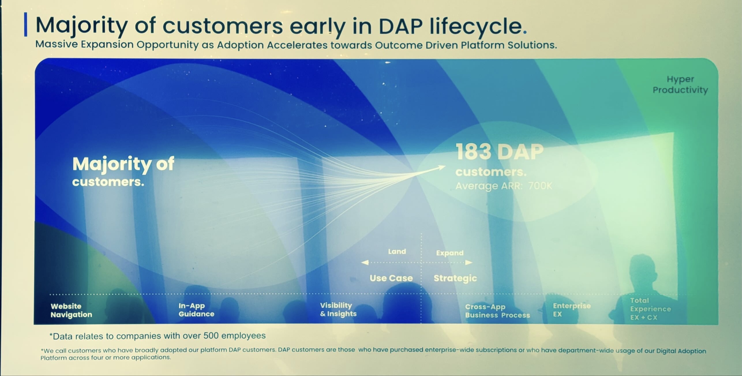 Profile of WalkMe DAP Customers by Type