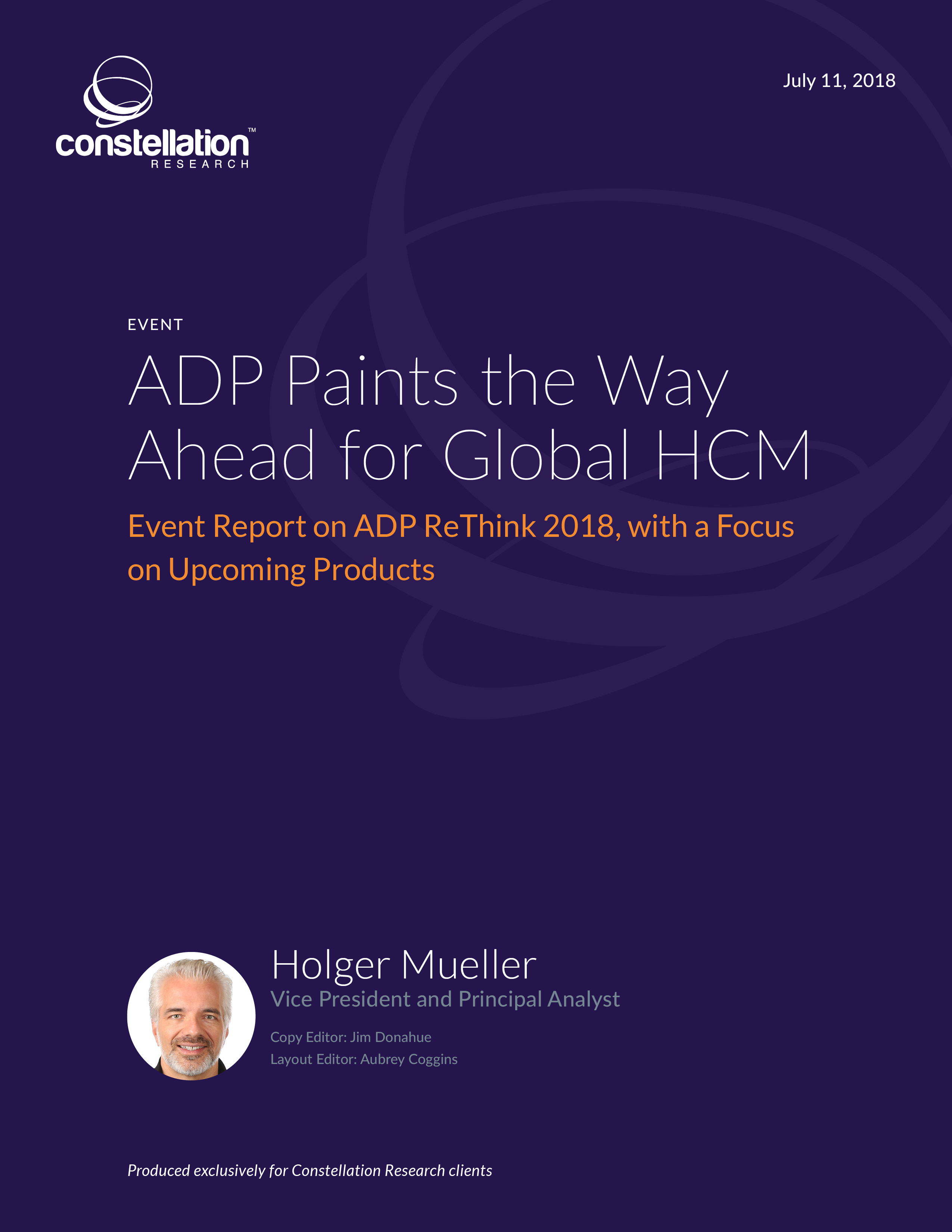 ADP ReThink 2018 event report