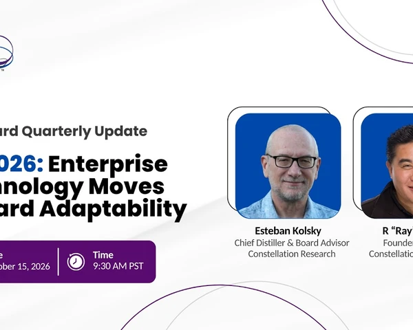 Q3 2026 Board Webinar: Enterprise Technology Moves Toward Adaptability