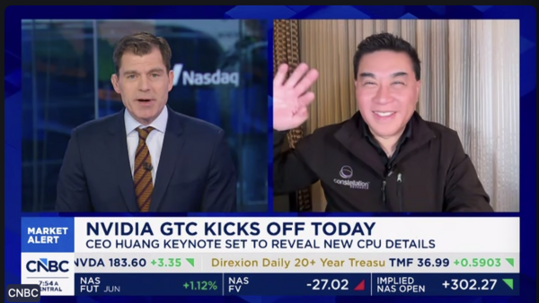 Nvidia GTC 2026 CNBC Ray Wang