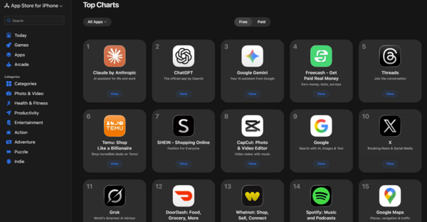 Anthropic App Store