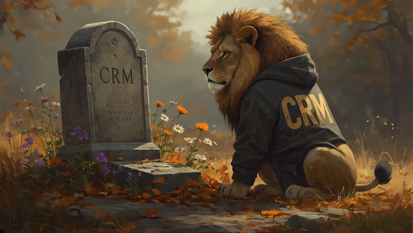 A Lion Named CRM Mourns CRM